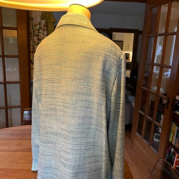 Gerry Weber Jacket Green Mint Woven Mid Length Outwear - Picture 11 of 11